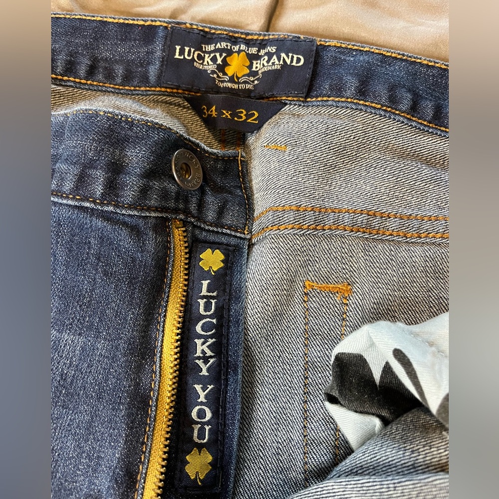 Men’s Lucky brand Vintage 361 straight leg 34x32 EUC - Picture 7 of 12